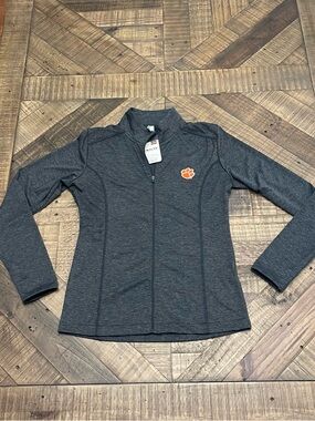 Ouray women's lightweight full-zip layer with the Clemson Tigers "Paw" logo
